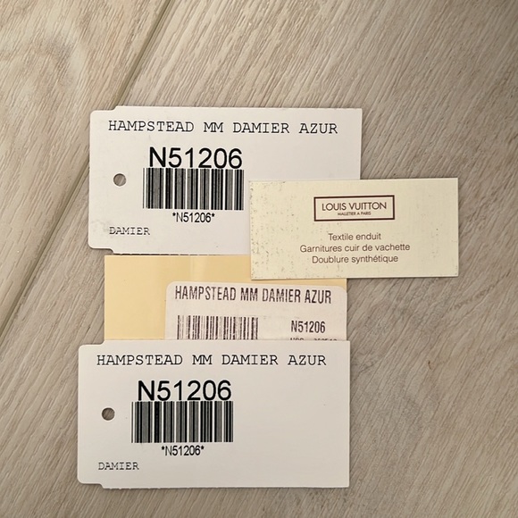 Hampstead damier azur MM tote - Picture 7 of 16